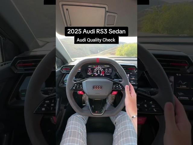 2025 Audi RS3 Sedan Price €68,000