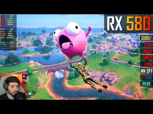 RX 580 - Fortnite Chapter 5