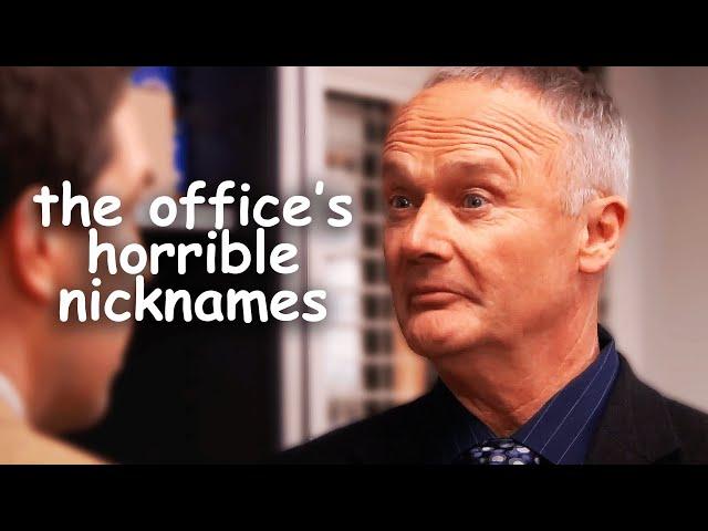 all of the office's terrible nicknames | Comedy Bites