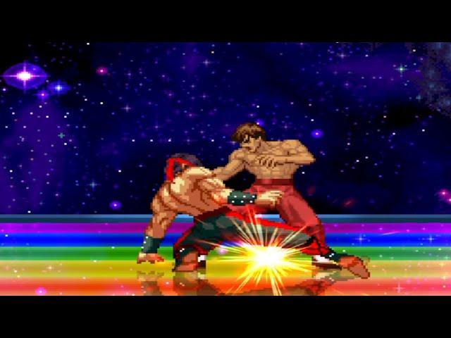 Liu Kang (MK2 Mugen) vs Fei-Long (CvS) - MUGEN