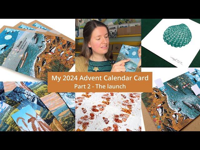 My 2024 Advent Calendar Card and Autumn/Winter Launch