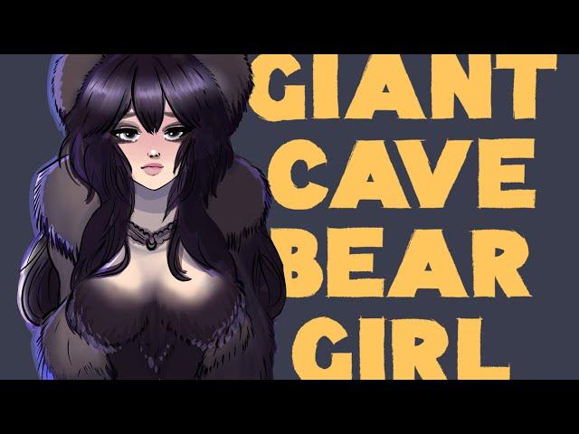 Nap Time with a Hungry Giant Sleepy Cave Bear Girl F4M Gentle Giant ASMR