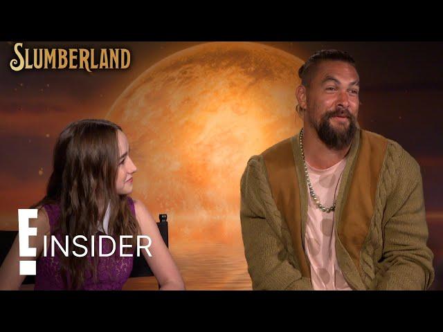 Slumberland's Jason Momoa & Marlow Barkley on Their Special Connection | E! Insider