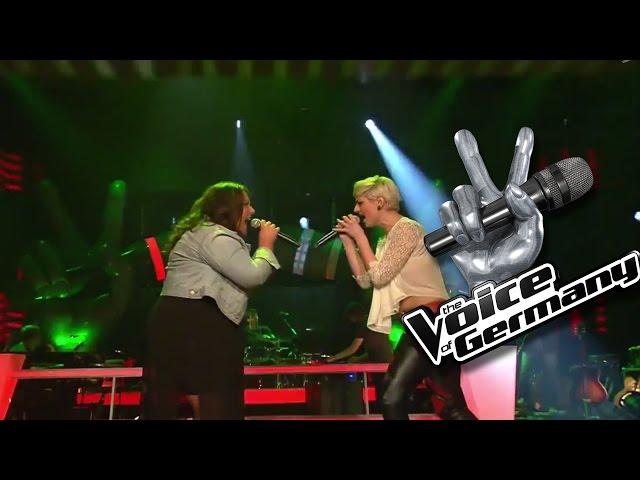 Irgendwie, Irgendwo, Irgendwann – Janina el Arguioui vs Stephanie Kurpisch | The Voice 2014 | Battle