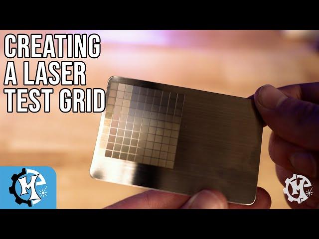 How to Create a Material Test Grid for Lasers: Epilog Fusion Galvo