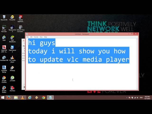 how to update vlc media player