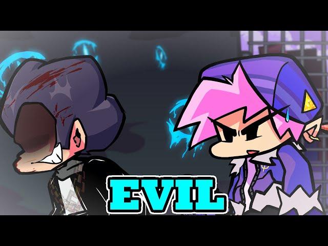 (V1) FNF' Bside Corruption (My Style) | mod Evil pico vs BF Day 1!