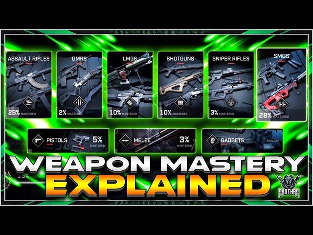 WEAPON MASTERY EXPLAINED! (New Global Weapon System Coming to Rogue Company)