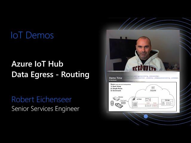 IoT Demo: Azure IoT Hub Data Egress - Routing