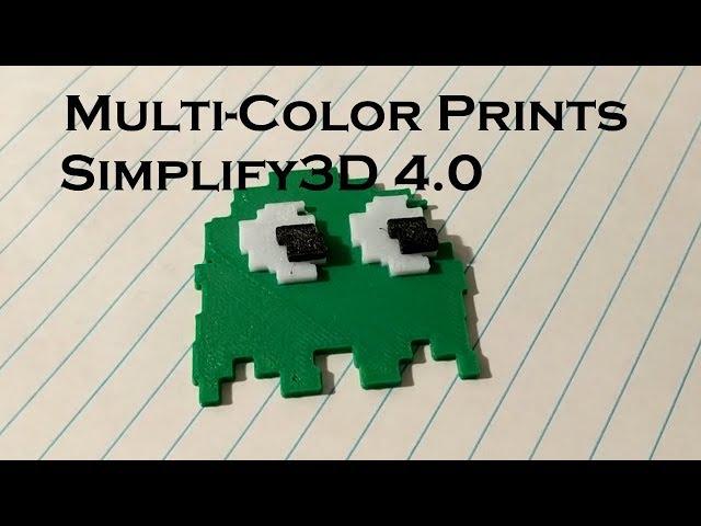 [Tutorial] Multi-Color Prints on Single Nozzle Printer in Simplify3D 4.0!