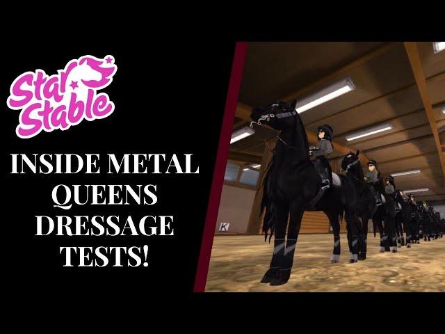 INSIDE A METAL QUEENS DRESSAGE TEST! | Star Stable | Quinn Ponylord