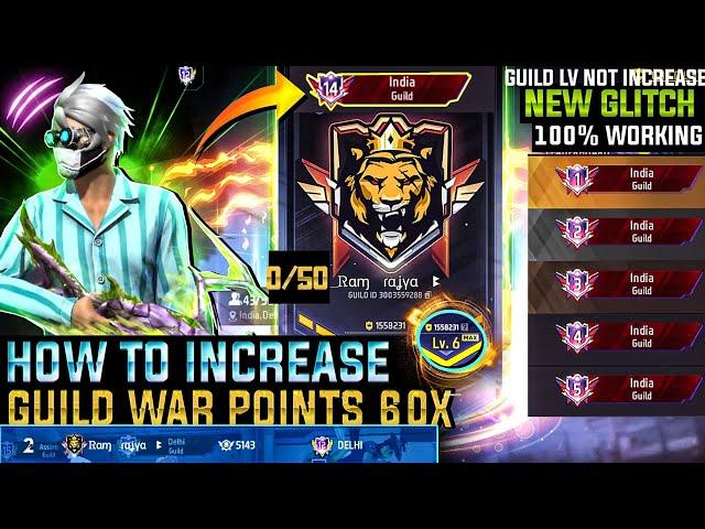 Avoid This Mistake: INCREASE GUILD WAR POINTS 60X FAST  100% WORKING TIPS