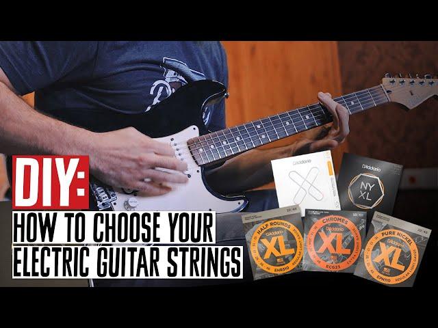 DIY: How to Choose Electric Guitar Strings (.010s)