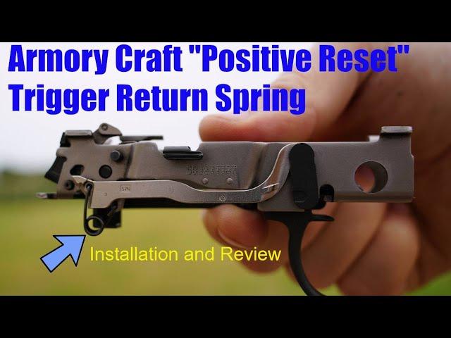 Does the Armory Craft "Positive Reset" Spring Work? - Install and Review