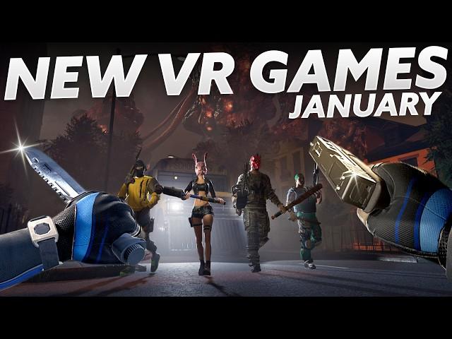 NEW VR GAMES JANUARY 2025! It's A HUGE Month for VR!!