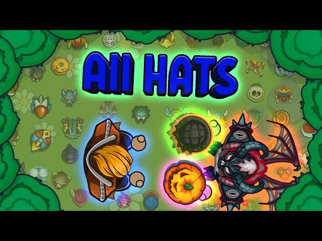 ALL ABOUT HATS IN DINAST.IO | GUIDE TO 43 HATS IN DINAST IO