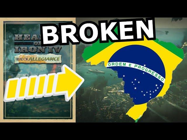 Hoi4: New DLC Brazil is INSANELY Broken