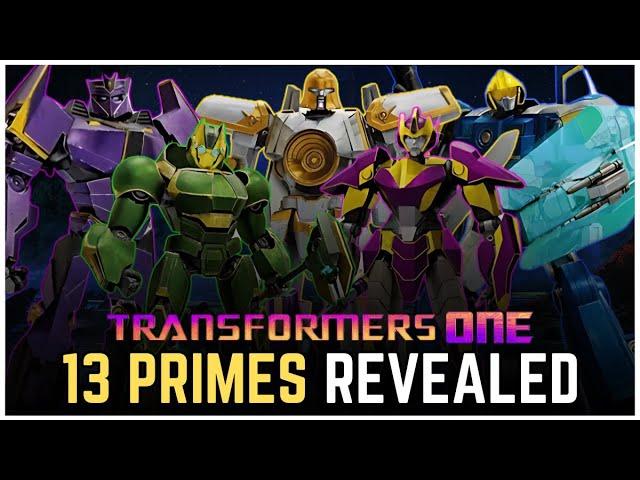 The 13 Primes in Transformers One Explained