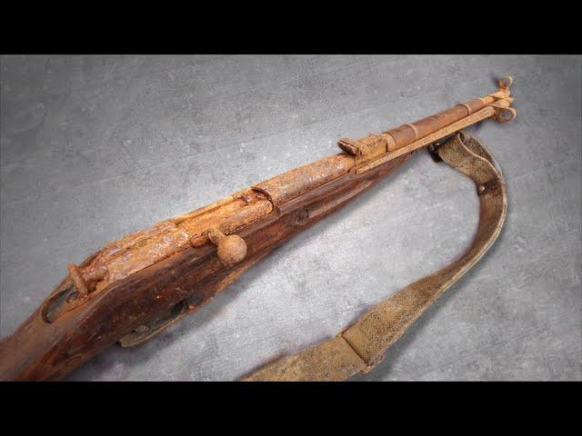 Restoring an Exhumed 1944 Mosin Nagant Rifle