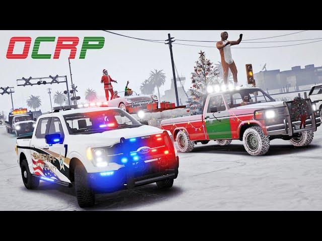 Christmas Parade in GTA 5 RP