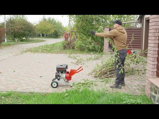 На що здатен малий щепоріз HELPER! Побутові та потужні щепорізи від ТОВ ШКІВ!