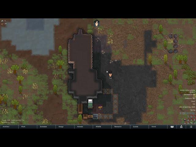 Rimworld Vanilla 500% Naked Brutality Ep1: A new start