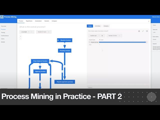 How to Analyze a Process for Higher Efficiency with UiPath Process Mining