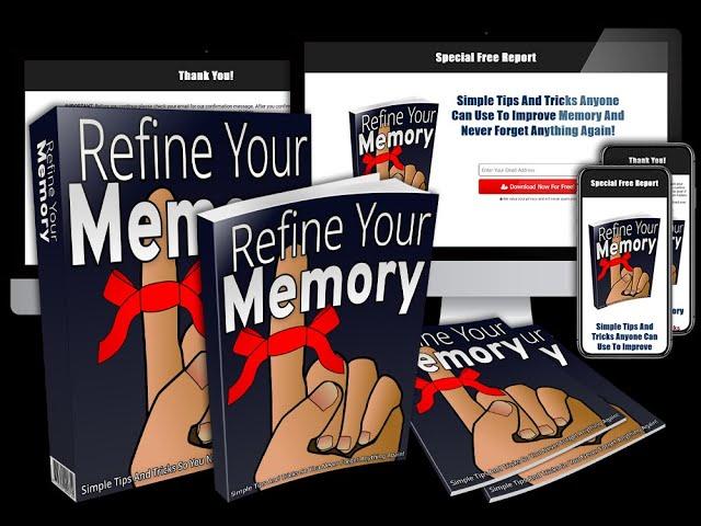 PLR Refine Your Memory – Never Forget Anything Again