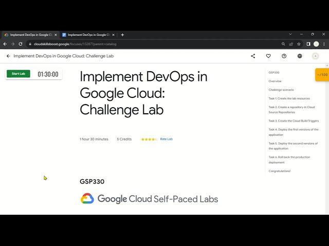 Implement DevOps in Google Cloud: Challenge Lab | GSP330 | Solution