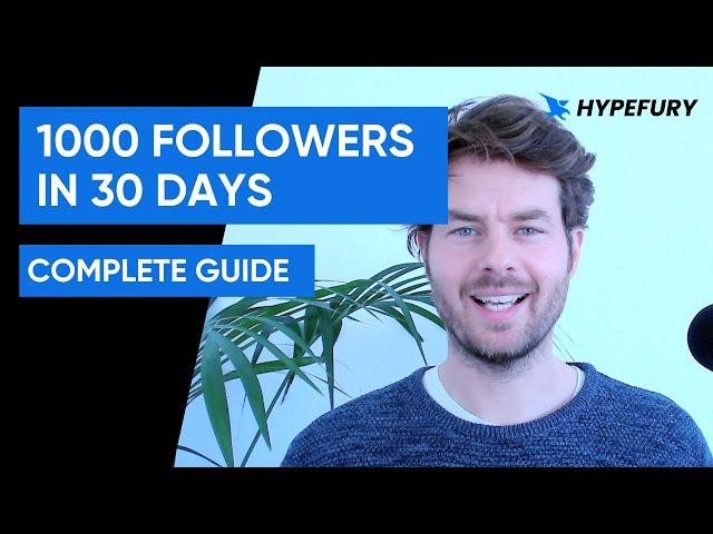 1000 Twitter followers in 30 days with this simple growth hack