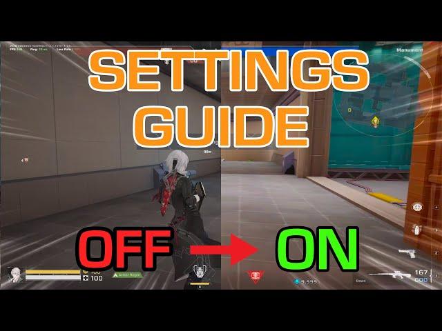 Strinova Settings You SHOULD Change