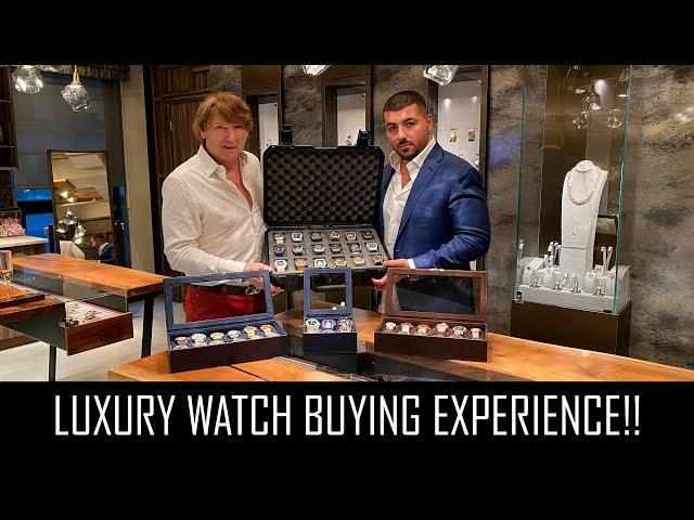 MULTI-MILLION DOLLAR LUXURY WATCH BUYING EXPERIENCE!!