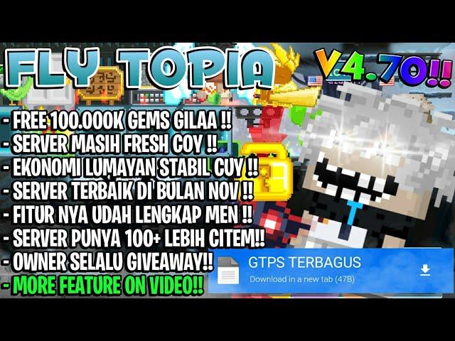 GTPS FRESH NIC!! MIRIP MIRIP CPS!! GROWTOPIA PRIVATE SERVER TERBARU 2024 GTPS TERBARU 2024