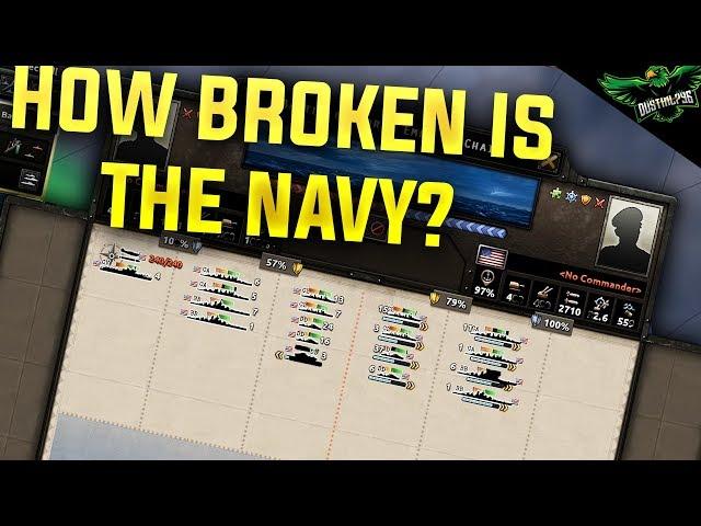 HOI4 How Broken is The Navy after Man the Guns (Hearts of Iron 4 Navy Tutorial Guide)