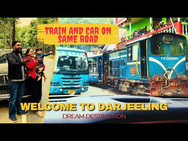 ithay Road Te Gaddi De Nal Nal Chaldi eh Train | Siliguri To Darjeeling | Road Trip | Pinder Pawan