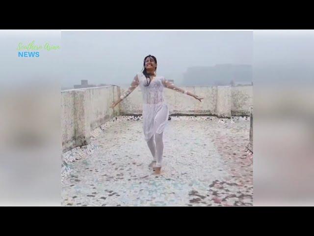 Wet Dress Rain Dance by Renowned Bollywood Actor Archana Gupta @SouthernAsianNews