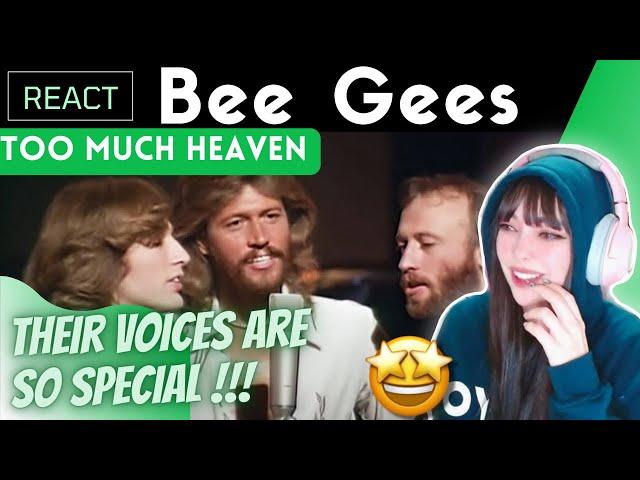 FIRST TIME REACTING to BEE GEES - To Much Heaven ( THEIR VOICES ARE SO SMOOTH !!!)