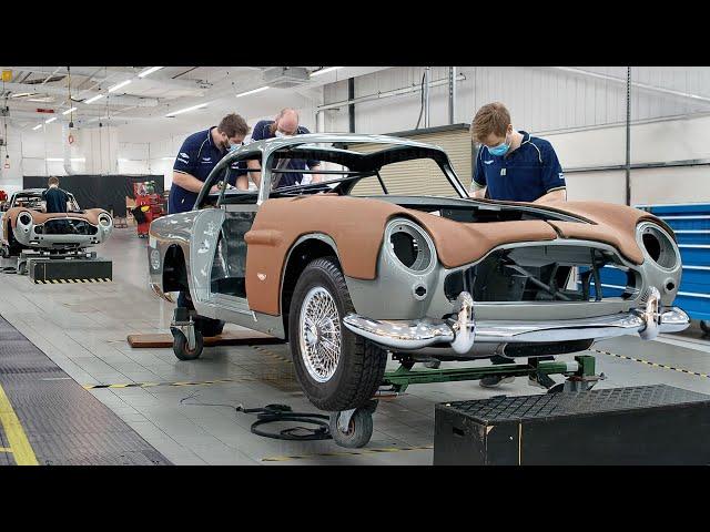 Inside England Prestigious Factory Building James Bond Aston Martin DB5