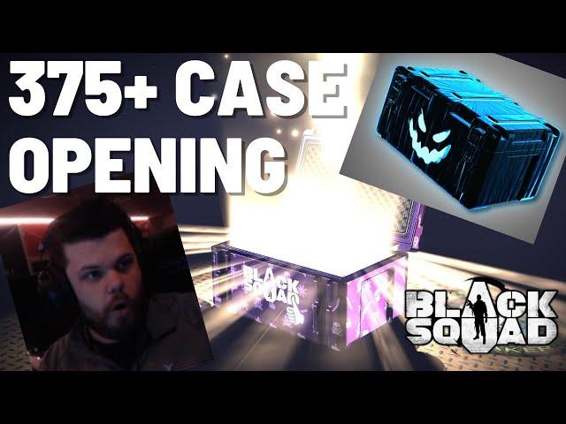 375+ CASE OPENING! YOU'LL NEVER BELIEVE WHAT I GOT! (Black Squad)