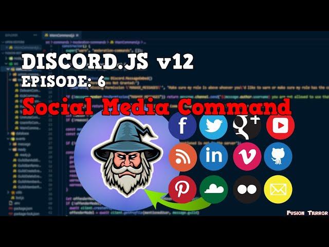 How To Make A Social Media Command || Discord.JS v12 2021