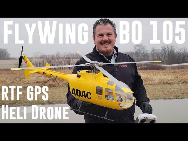 FlyWing - BO 105 - RTF - Scale GPS Heli Drone