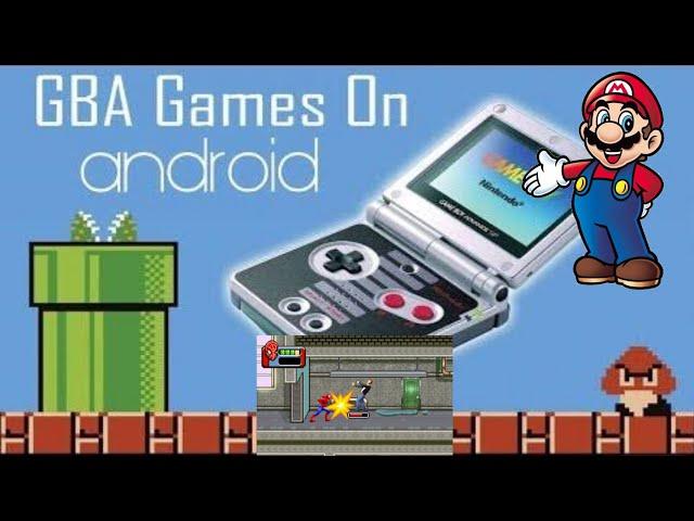 How to Play Gameboy Advanced game in Android .