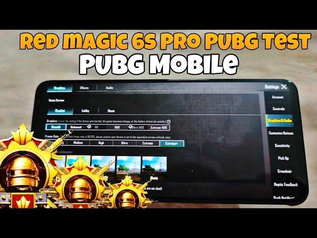 Red Magic 6s Pro Ghost 90fps Pubg Test 2024 | 120hz + 90fps Settings | How Fast this Device In 2024