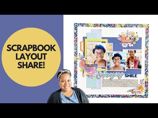 Quick Scrapbook Layout Share - November 2022!