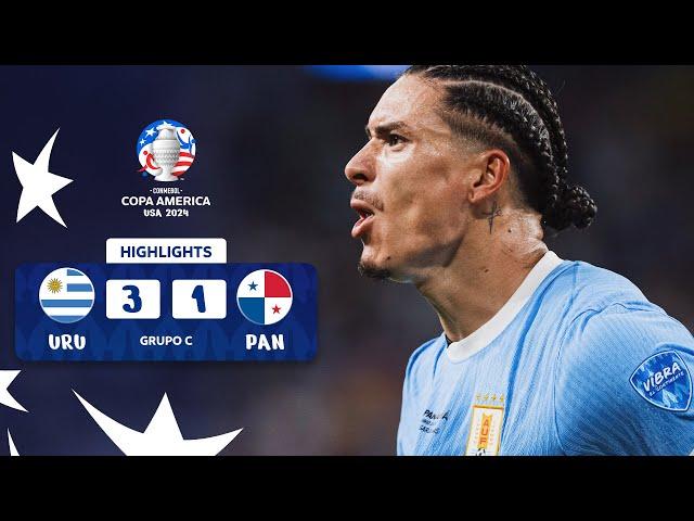 URUGUAY 3-1 PANAMA | HIGHLIGHTS | CONMEBOL COPA AMÉRICA USA 2024™