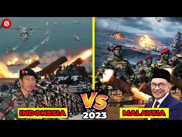 MALAYSIA KAGET LIHAT KEKUATAN MILITER INDONESIA !!! Perbandingan Militer Indonesia vs Malaysia 2023