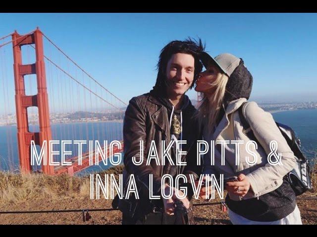 Meeting Jake Pitts from Black Veil Brides and Inna Logvin in San Francisco {VLOG}