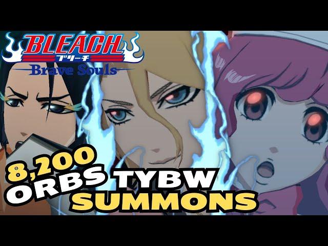 8200 ORBS TYBW REINFORCEMENTS SUMMONS! Bleach: Brave Souls