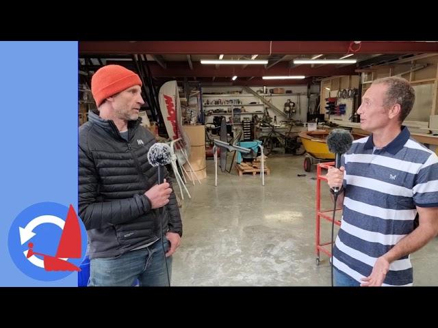 Jon Emmett's Restart sailing chats: Simon Hiscocks International Moth part 2