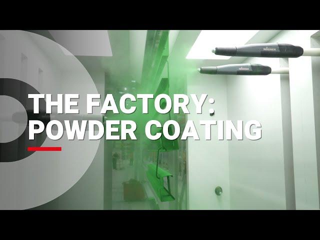 The Strongdor Factory: Impressive Powder Coating For Steel Doors